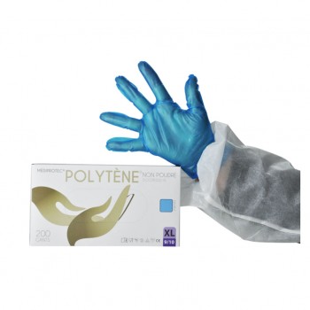 Gants polytne non poudr